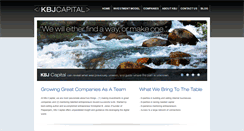 Desktop Screenshot of kbjcapital.com